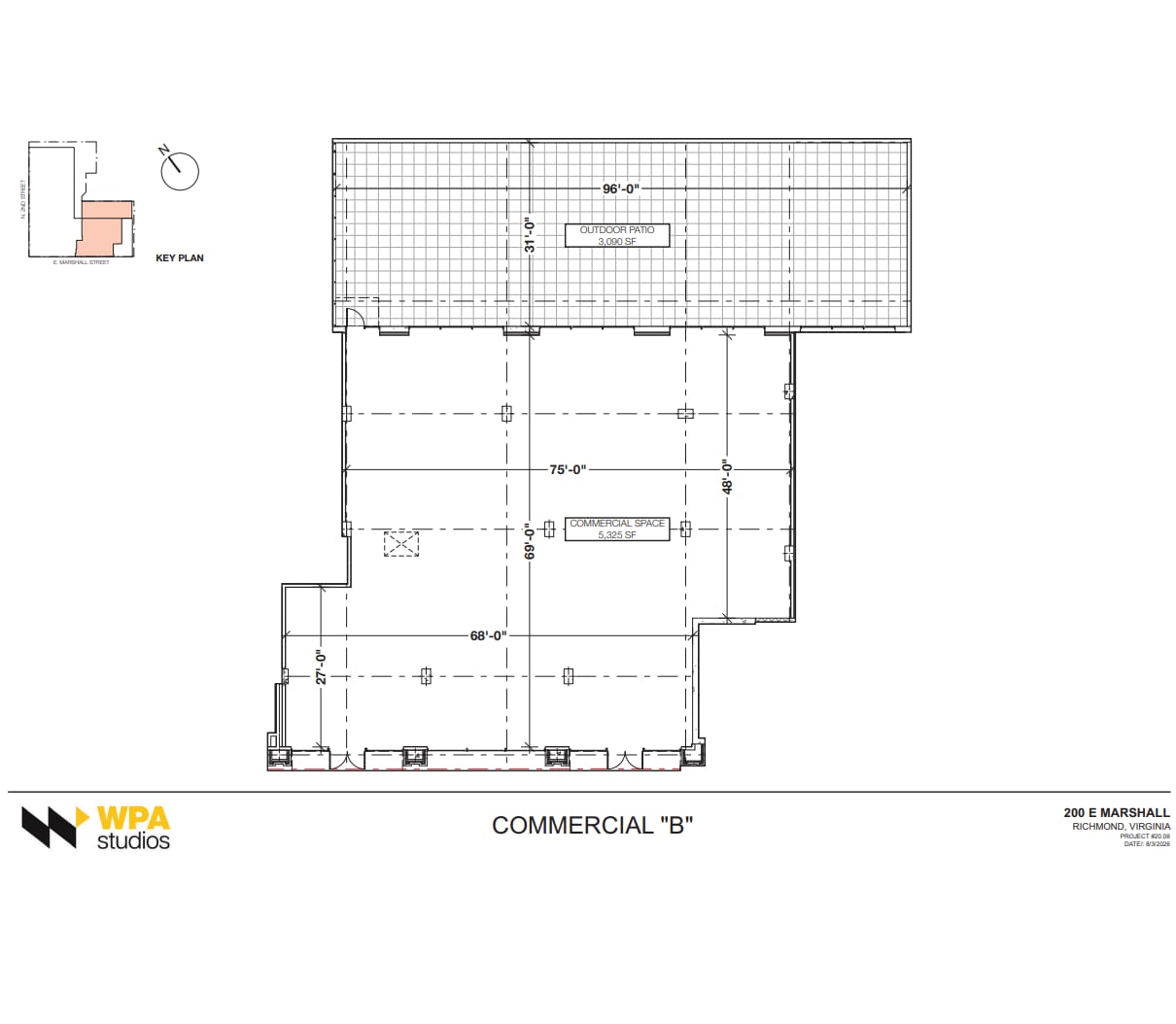 200 E Marshall St, Richmond, VA à louer Plan d’étage– Image 1 sur 1