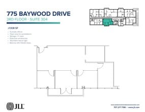755-775 Baywood Dr, Petaluma, CA à louer Plan d’étage– Image 1 sur 1