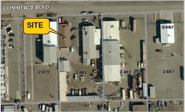2481 Commerce Blvd, Grand Junction, CO - VUE AÉRIENNE  vue de carte - Image1