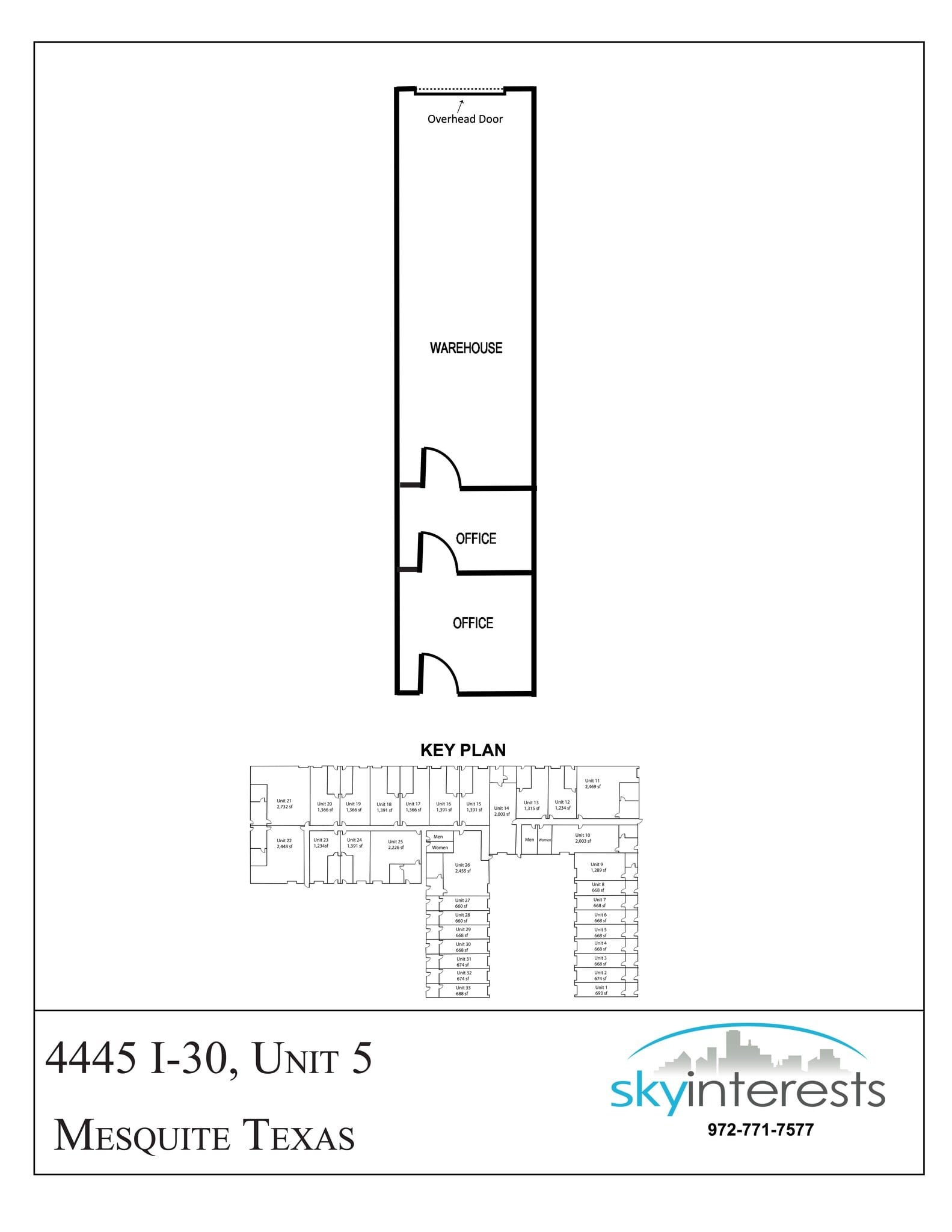4445 Interstate 30, Mesquite, TX à louer Plan de site– Image 1 sur 1