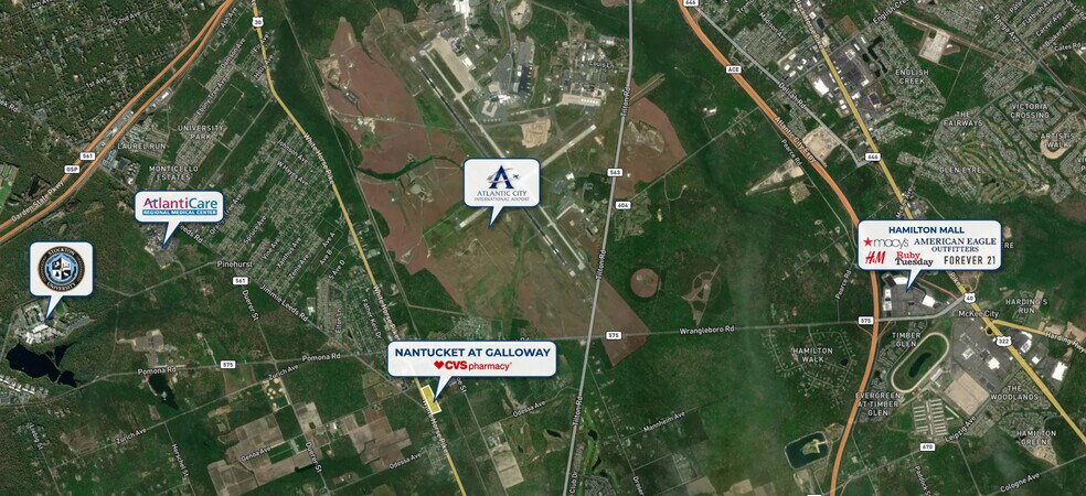 Route 30, Galloway, NJ à louer - Aérien – Image 3 sur 7