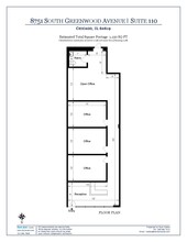 8741 S Greenwood Ave, Chicago, IL à louer Plan d’étage– Image 1 sur 1