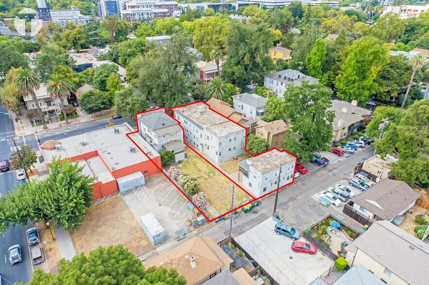 1821 P St, Sacramento, CA à vendre - Aérien – Image 2 sur 23