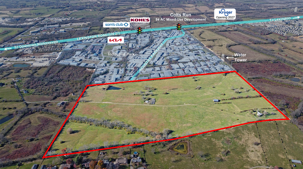 0 Industrial Pky, Nicholasville, KY à vendre - Aérien – Image 3 sur 6