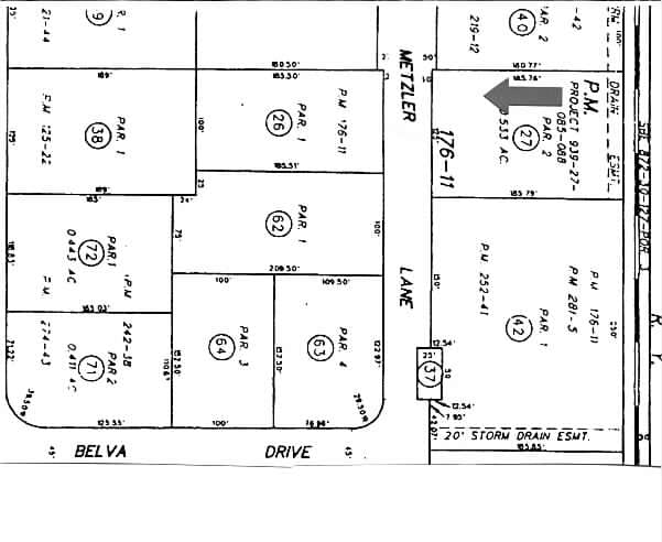 17702-17722 Metzler Ln, Huntington Beach, CA à vendre - Plan cadastral – Image 2 sur 36