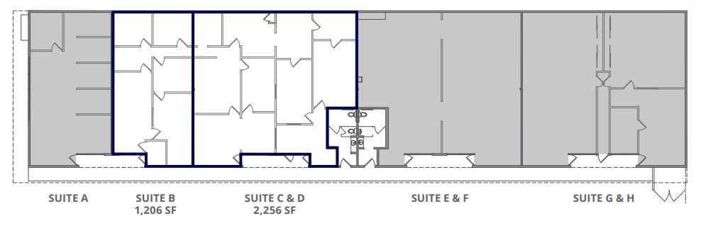 930 Boardwalk, San Marcos, CA à louer Plan d’étage– Image 1 sur 1