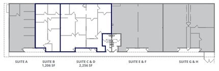 930 Boardwalk, San Marcos, CA à louer Plan d’étage– Image 1 sur 1