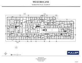 952 Echo Ln, Houston, TX à louer Plan d’étage– Image 1 sur 1