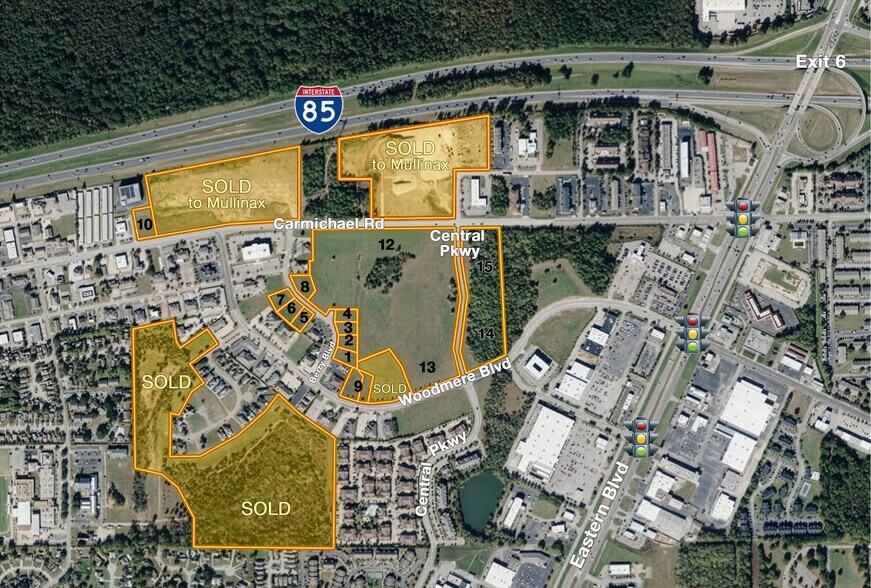 Carmichael Rd/ Woodmere Blvd/ Central Parkway, Montgomery, AL à vendre - Photo principale – Image 1 sur 3