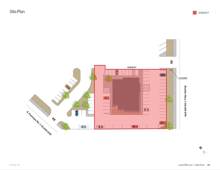 4860 Boulder Hwy, Las Vegas, NV à vendre - Plan de site – Image 2 sur 3
