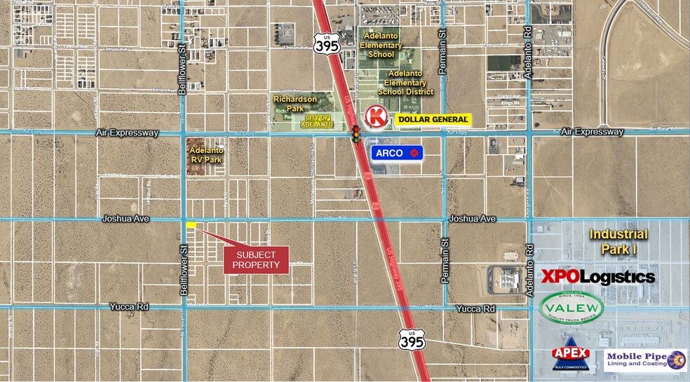 Bellflower St, Adelanto, CA à vendre - Photo principale – Image 1 sur 1