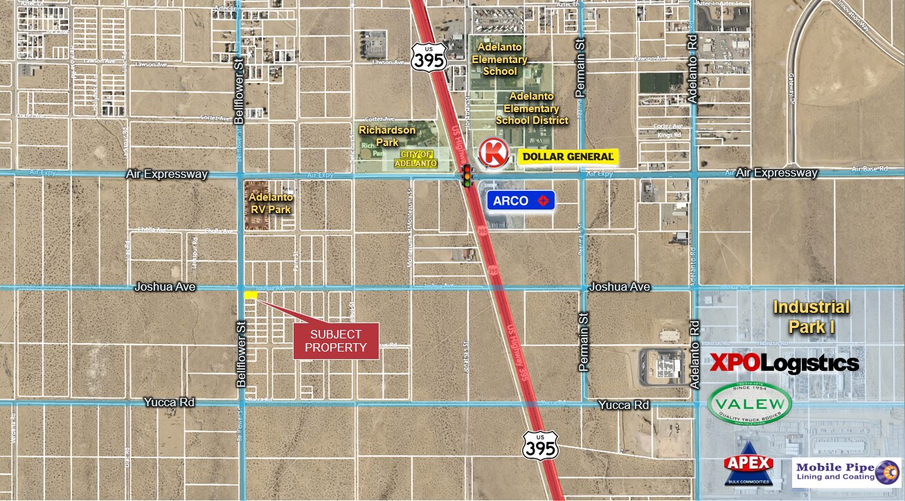 Bellflower St, Adelanto, CA à vendre Photo principale– Image 1 sur 2