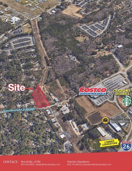 Piney Woods Rd, Columbia, SC à vendre - Photo de l’immeuble – Image 1 sur 1