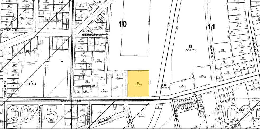 660 Edgewood Ave SE, Atlanta, GA à louer - Plan cadastral – Image 2 sur 2