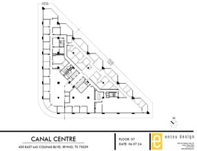 400 E Las Colinas Blvd, Irving, TX à louer Plan d’étage– Image 1 sur 1