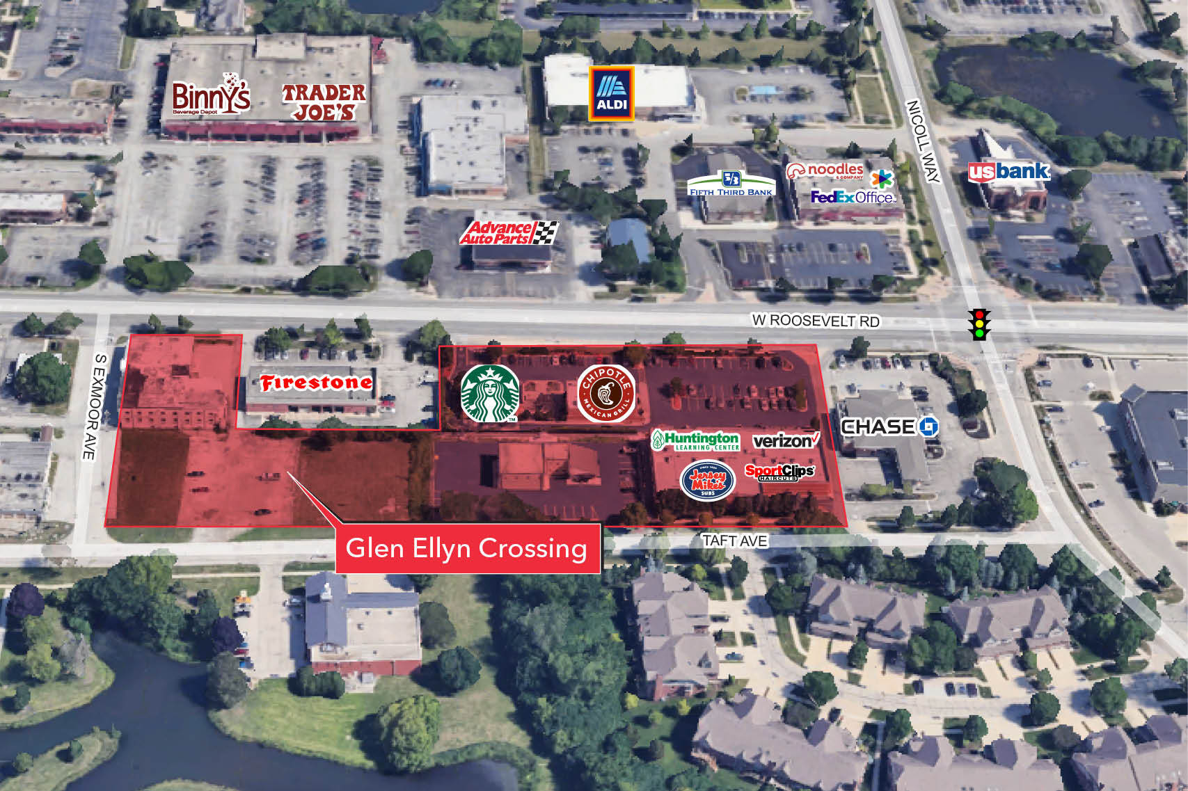 701-719 Roosevelt Rd, Glen Ellyn, IL à louer Photo principale– Image 1 sur 4