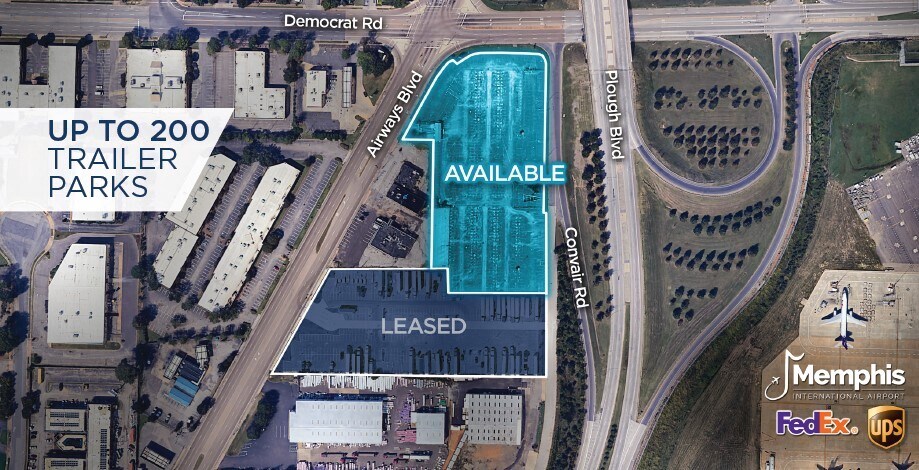 2303 Democrat Rd, Memphis, TN à louer Aérien– Image 1 sur 2