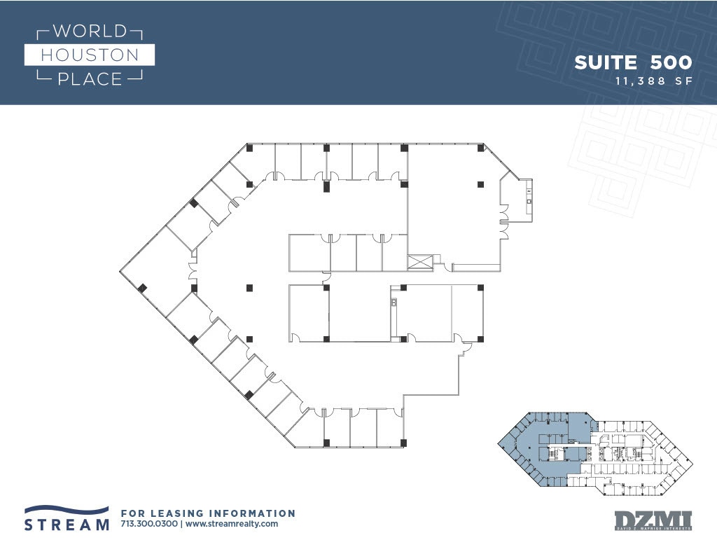 15710 John F Kennedy Blvd, Houston, TX à louer Plan d’étage– Image 1 sur 1