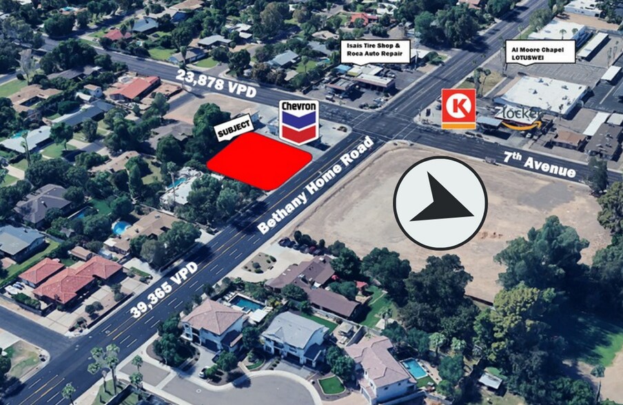 535 W Bethany Home Rd, Phoenix, AZ à louer - Photo principale – Image 1 sur 1
