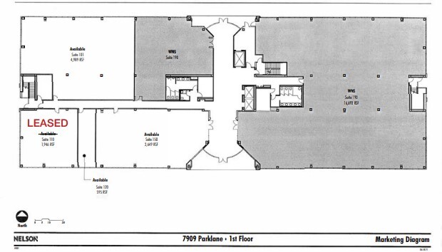 7909 Parklane Rd, Columbia, SC à louer Plan d’étage– Image 1 sur 1