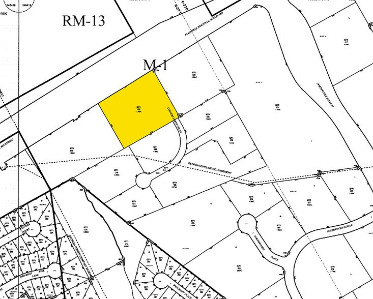5150 Peachtree Industrial Blvd, Peachtree Corners, GA à louer - Plan cadastral – Image 2 sur 12