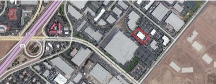 2540-2550 Red Hill Ave, Santa Ana, CA - VUE AÉRIENNE  vue de carte - Image1