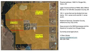 Plus de détails pour 13001 N Morgan Rd, Yukon, OK - Terrain à vendre