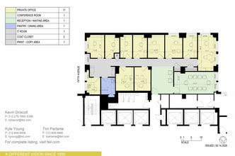 551 Fifth Ave, New York, NY à louer Plan d’étage– Image 1 sur 1