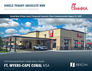 Plus de détails pour 1110 Homestead Rd N, Lehigh Acres, FL - Local commercial à vendre