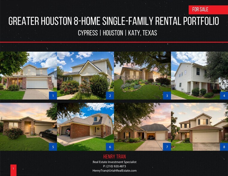 Greater Houston Single-Family Rentals portefeuille de 8 biens à vendre sur LoopNet.fr - Photo de l’immeuble – Image 1 sur 22