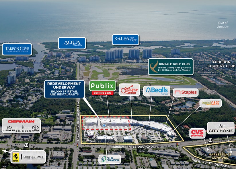 13575-13585 Tamiami Trl N, Naples, FL à louer - Aérien – Image 2 sur 6