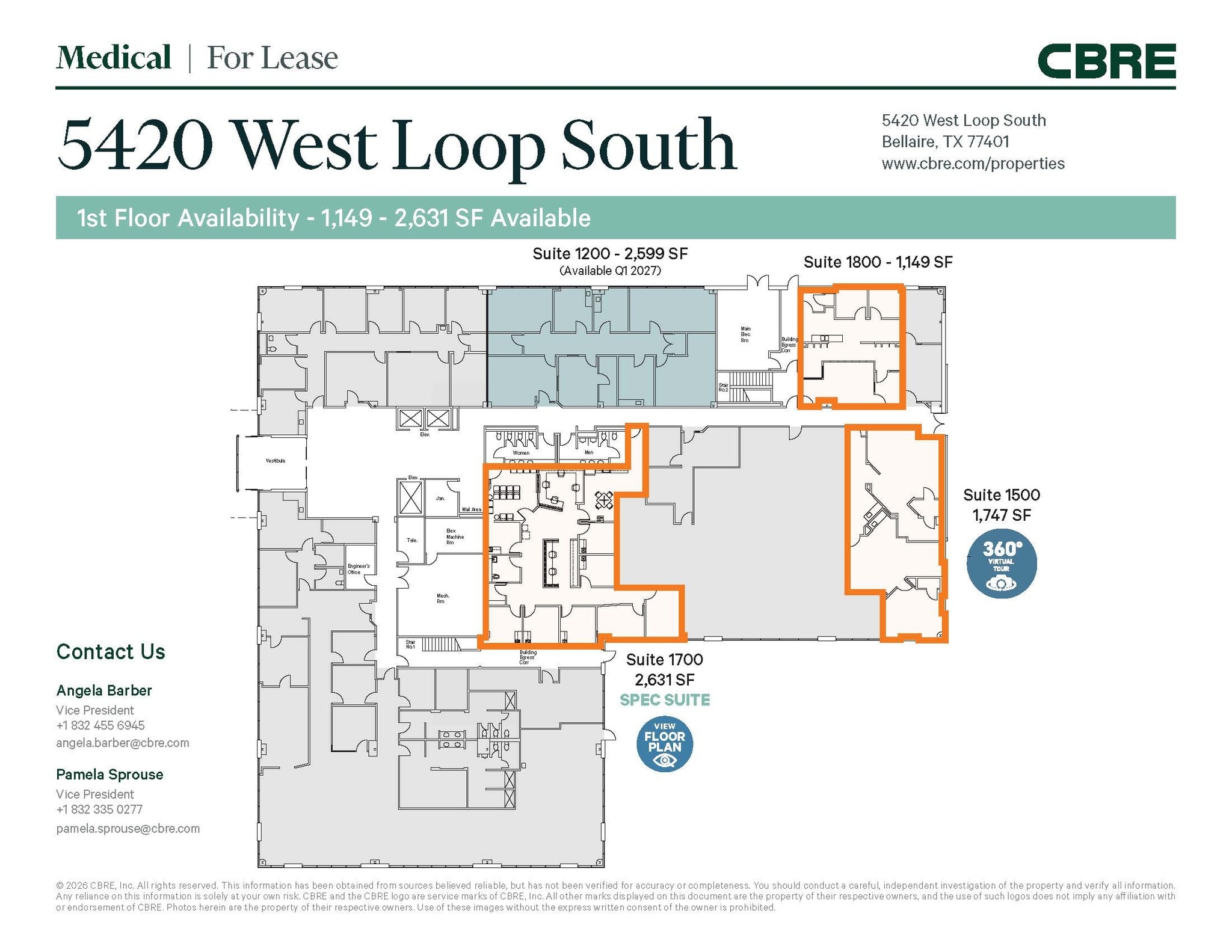 5420 West Loop S, Bellaire, TX à louer Photo intérieure– Image 1 sur 1