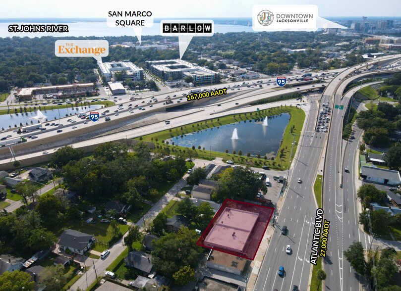 2256-2264 Atlantic Blvd, Jacksonville, FL à louer - Photo de l’immeuble – Image 2 sur 5