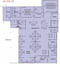 20001-20021 S Rancho Way, Rancho Dominguez, CA à louer Plan d’étage– Image 1 sur 2