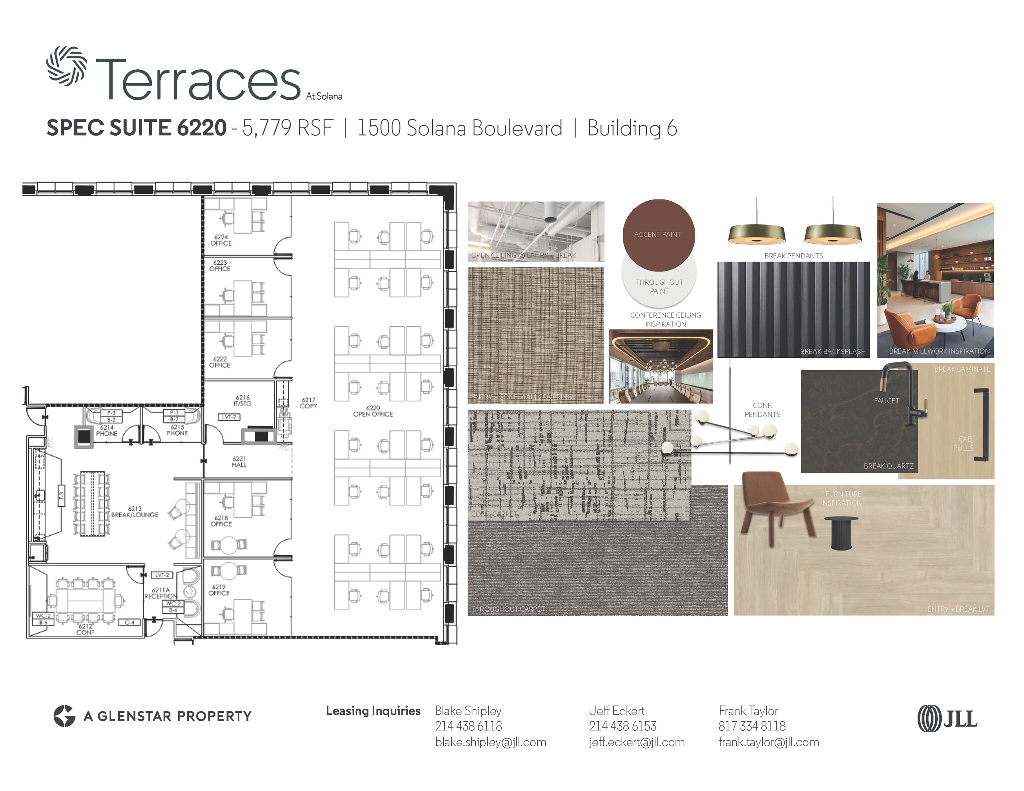 1500 Solana Blvd, Westlake, TX à louer Plan d’étage– Image 1 sur 2