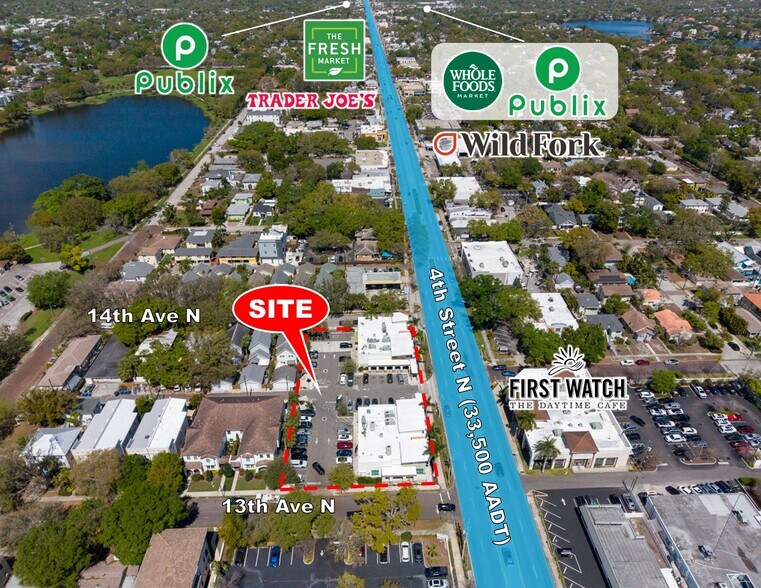 1300 4th St N, Saint Petersburg, FL à vendre - Aérien – Image 3 sur 5