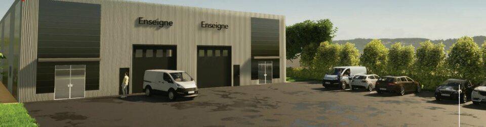 Local d’activités dans Montmerle-sur-Saône à louer - Photo de l’immeuble – Image 2 sur 6