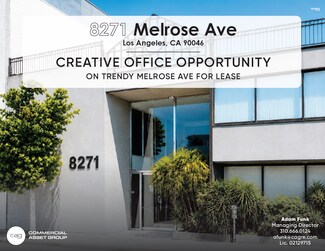 Plus de détails pour 8271 Melrose Ave, Los Angeles, CA - Bureau/Médical, Bureau/Local commercial à louer