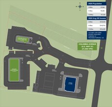 1726 Columbia Ave, Franklin, TN - VUE AÉRIENNE vue de carte - Image1