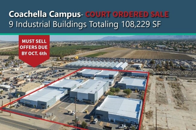 Plus de détails pour 84829 Avenue 48, Coachella, CA - Industriel/Logistique à vendre