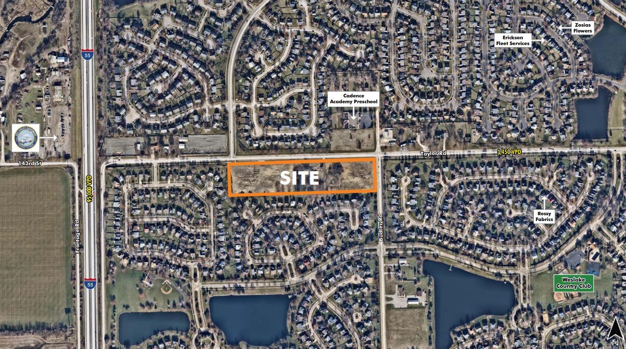 SWC Of Taylor And Budler Rd, Romeoville, IL à vendre Photo de l’immeuble– Image 1 sur 2