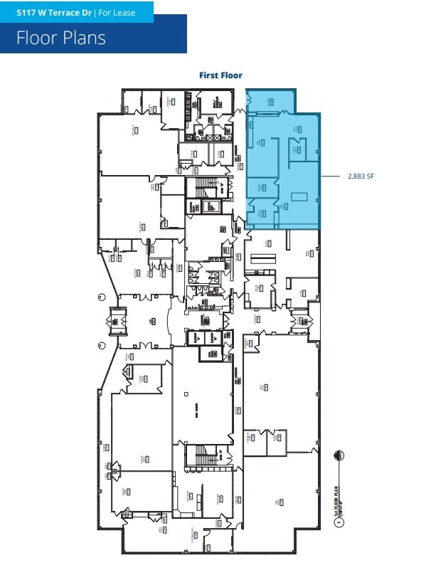 5117 W Terrace Dr, Madison, WI à louer Plan d’étage– Image 1 sur 1