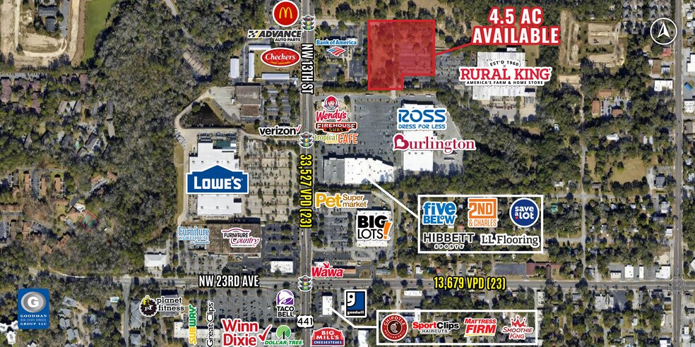 2801 NW 13th St, Gainesville, FL à louer - Photo principale – Image 1 sur 3