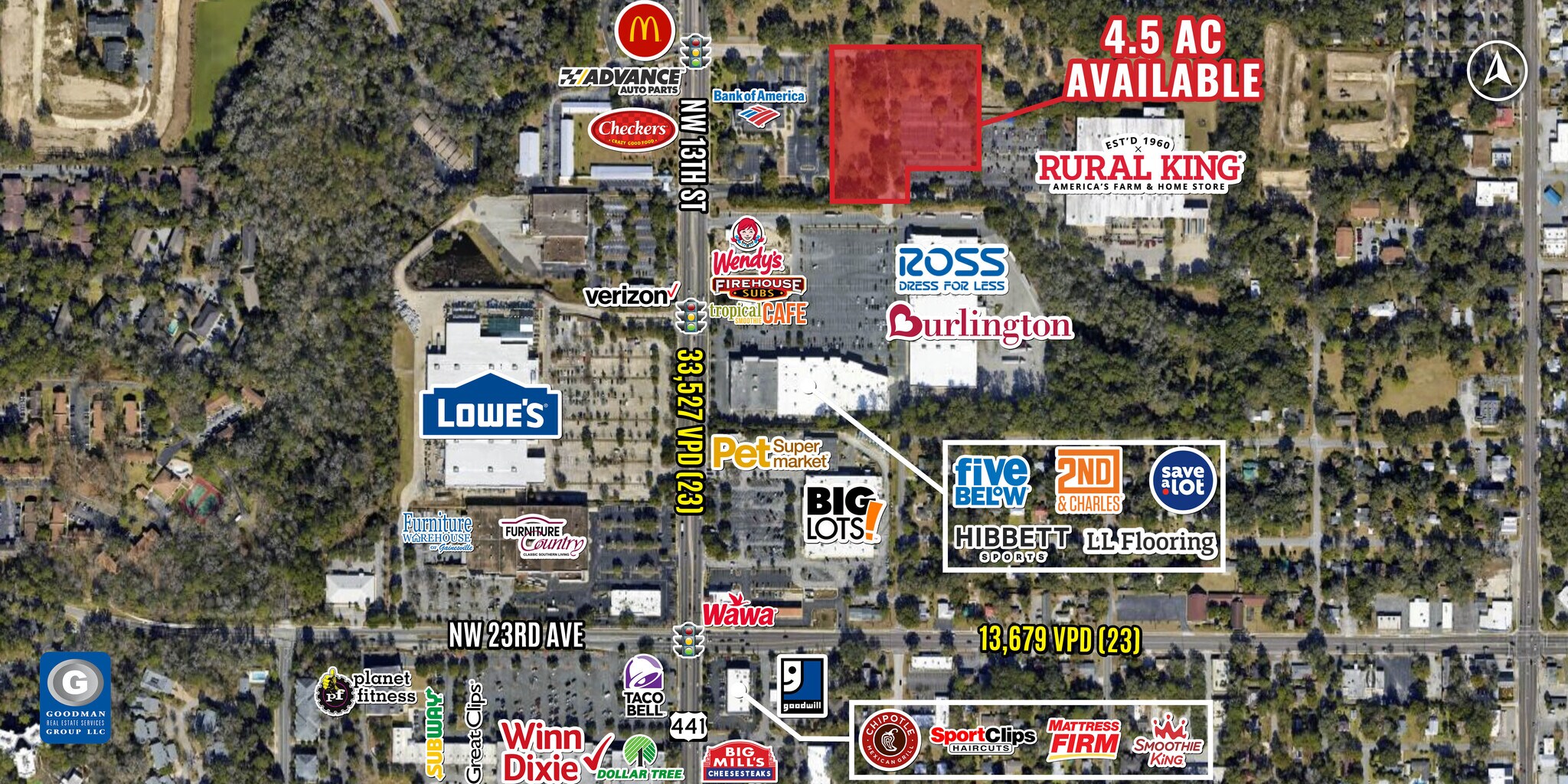 2801 NW 13th St, Gainesville, FL à louer Photo principale– Image 1 sur 4