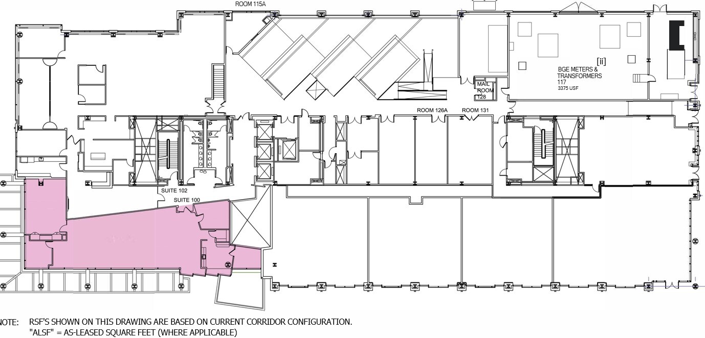 855 N Wolfe St, Baltimore, MD à louer Plan d’étage– Image 1 sur 1