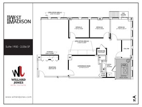 123 W Madison St, Chicago, IL à louer Plan d’étage– Image 1 sur 1