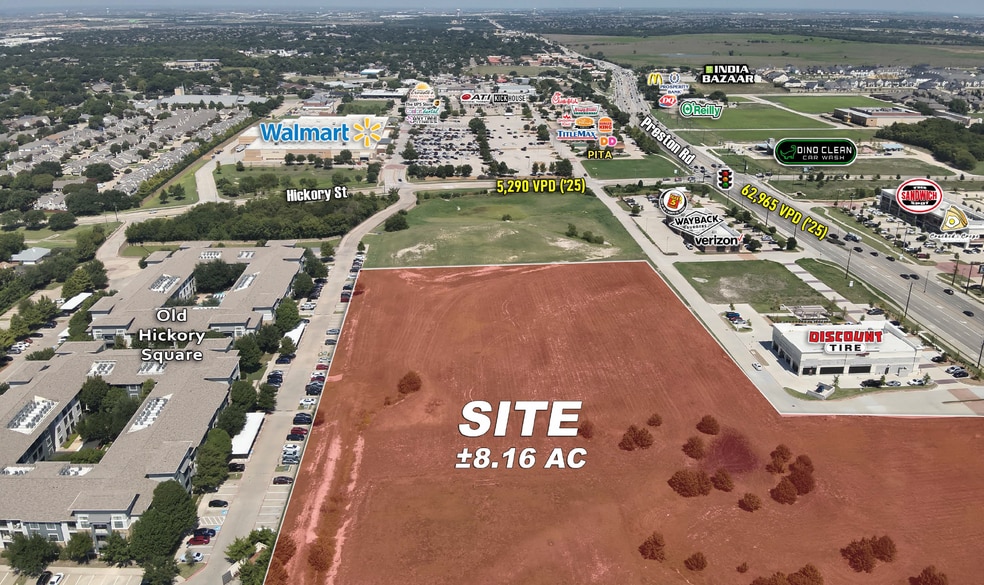 7659 Preston Rd, Frisco, TX à vendre - Aérien – Image 2 sur 12