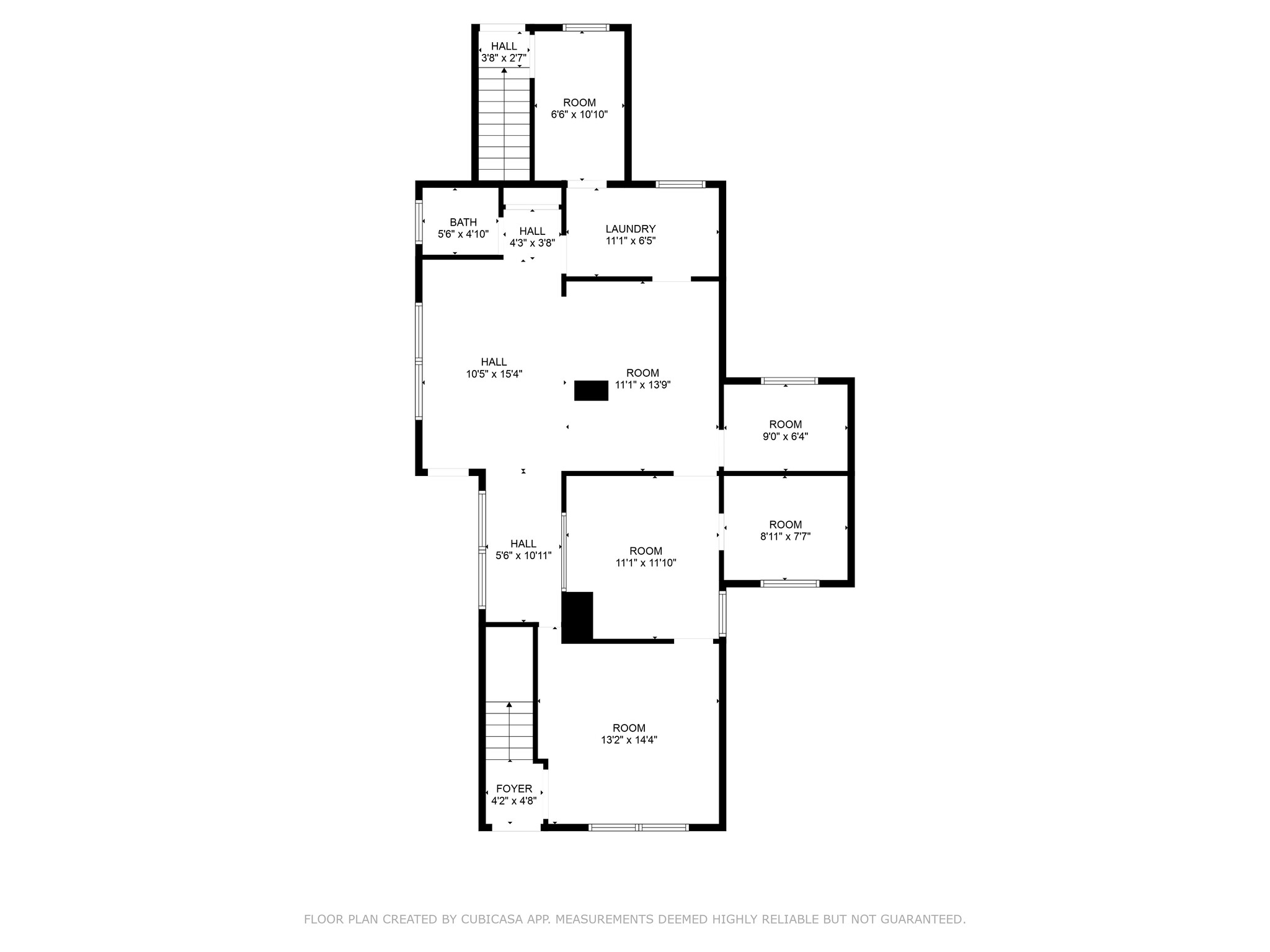 118 Stimson St, Cadillac, MI à louer Plan d’étage– Image 1 sur 1