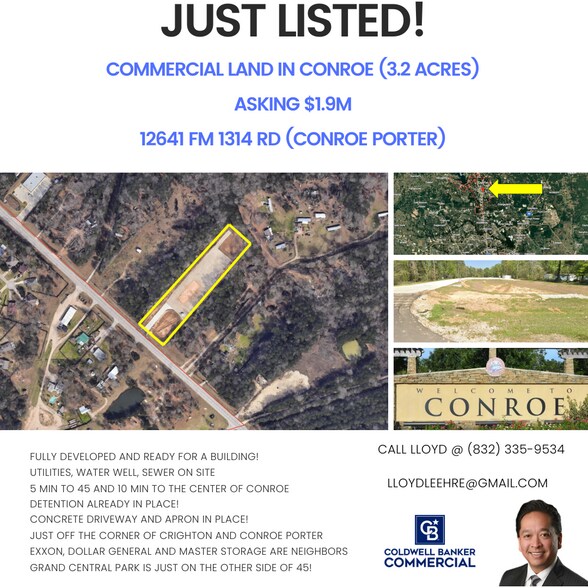 12641 FM 1314 Rd, Conroe, TX à vendre - Photo de l’immeuble – Image 3 sur 4