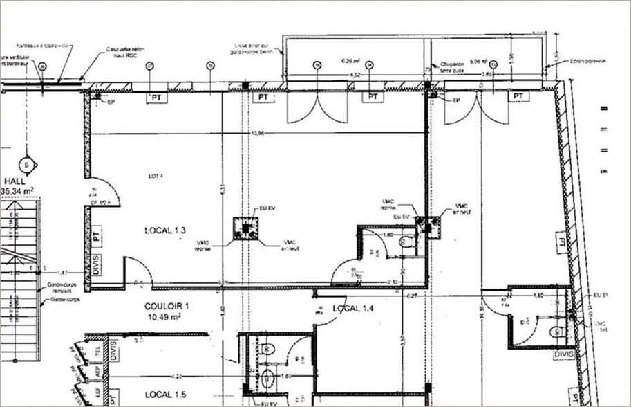 22 Boulevard Vincent Auriol, Tournefeuille à louer - Plan d’étage – Image 3 sur 5